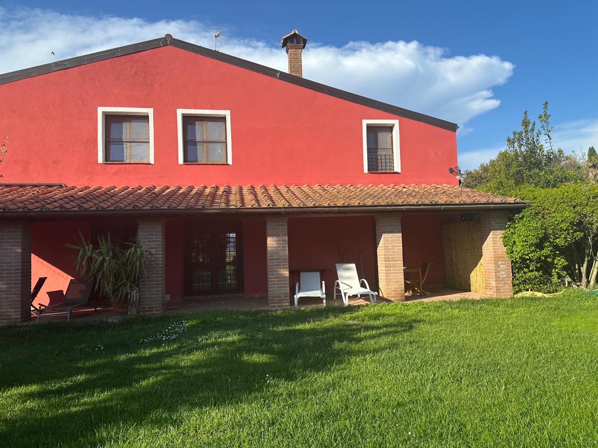 Bio Agriturismo Il Melograno Di Banditella Ristorante Alberese Exteriör bild