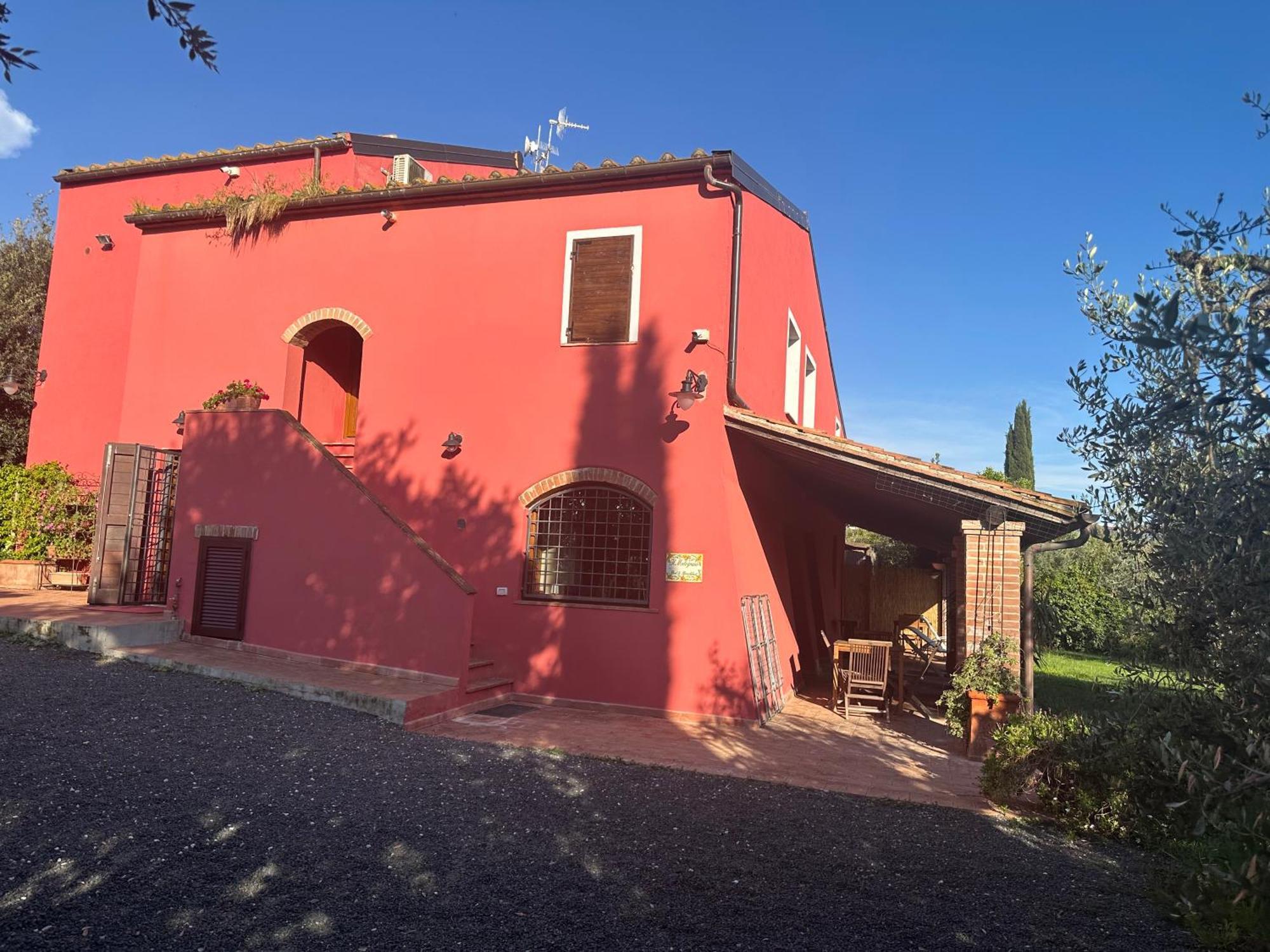 Bio Agriturismo Il Melograno Di Banditella Ristorante Alberese Exteriör bild