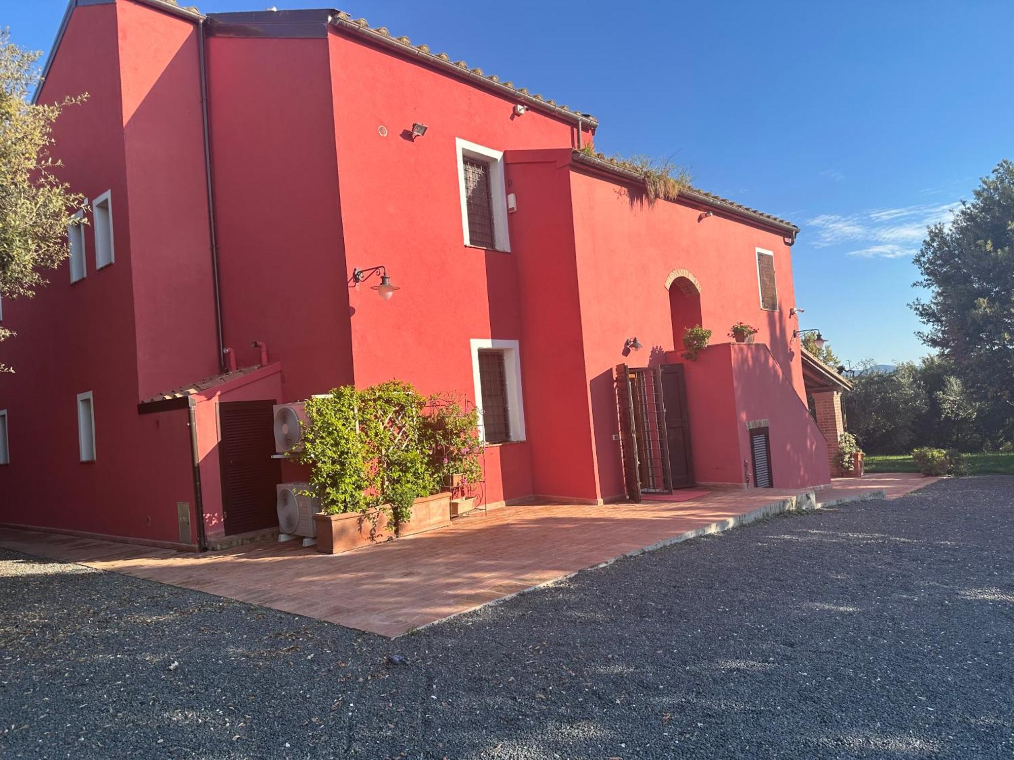 Bio Agriturismo Il Melograno Di Banditella Ristorante Alberese Exteriör bild