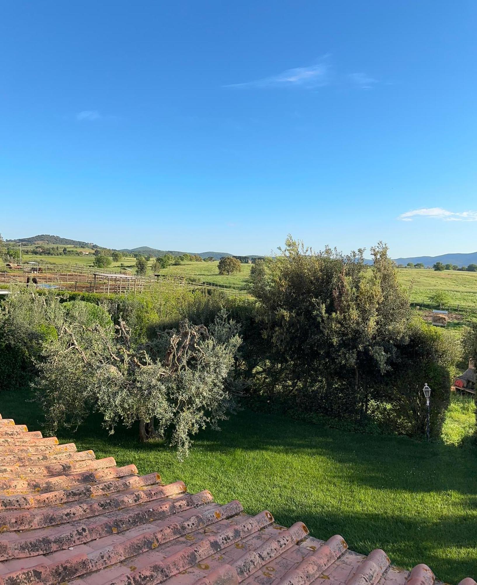 Bio Agriturismo Il Melograno Di Banditella Ristorante Alberese Exteriör bild