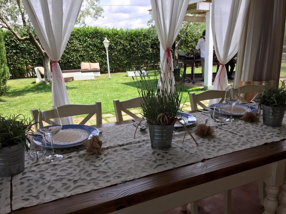 Bio Agriturismo Il Melograno Di Banditella Ristorante Alberese Exteriör bild